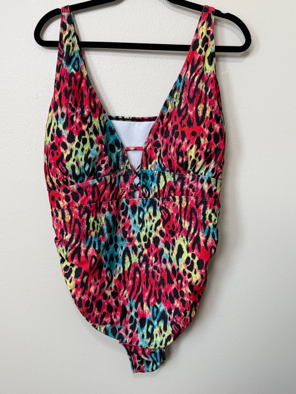 Swimsuit One Piece Womens Size 5XL Leopard Print
